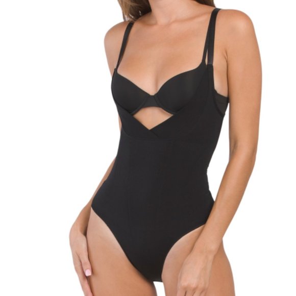 NEW UNDERWHERE Wyob Shaper Body Suit Womens MEDIUM Black - Picture 2 of 2